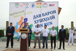 Indonesia Makin Dikenal Masyarakat Tajikistan Melalui OCa Fun Run 2018