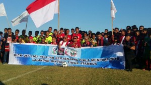 Liga Pelajar U-12 Menpora Bergulir Di Perbatasan Timor Leste  