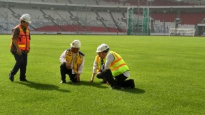 Stadion Utama GBK Siap Gulung Rumput
