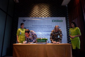 GMF Tangani Perawatan Component Pooling Pesawat A320 Milik  Citilink