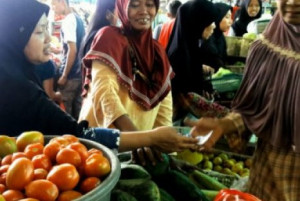 Harga Sayuran dan Daging di Pasar Tradisional Naik