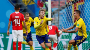 Swedia Lumpuhkan Swiss Dengan Skor Tipis 1-0