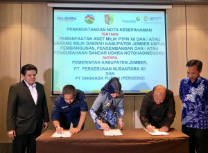 Bandara  UPT-D Notohadinegoro Jember Diserahkan ke AP II