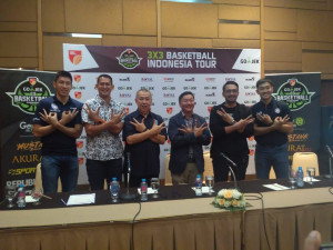 3X3 Basketball Indonesia Tour  di Tiga Kota