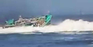 Kapal Nelayan Terbalik Lima Tewas Tujuh Hilang