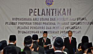 Ratusan Pejabat Eselon II - V Kemenhub Dirotasi