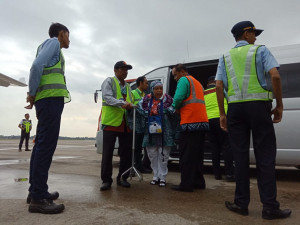 AP I Telah Menerbangkan 45.343 Calon Jamaah Haji Langsung  ke Madina