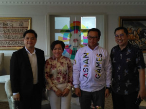 Tanggapan Menpora Terkait  Siaran Pertandingan Asian Games 2018