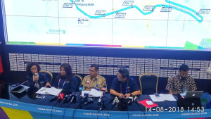 Kirab Obor Asian Games 2018 Akhirnya Tiba di Jakarta