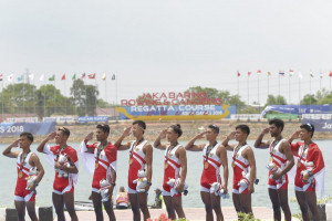 Dayung Sumbang Medali Emas ke- Sembilan 