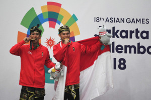 Pesilat Indonesia Dominasi Emas Asian Games 2018 