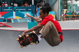 Cabor Skateboard Raih Medali Asian Games 2018