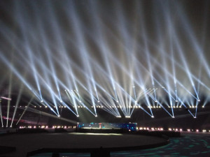 Hujan  Iringi Penutupan Asian Games 2018