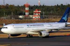Maskapai Garuda Batalkan Seluruh Penerbangan ke Osaka