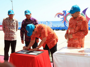 Terminal Baru Bandara  Sultan Muhammad Kaharudin Sumbawa Resmi beroperasi.