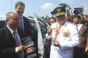 Alex Noerdin Hadiri ZEV Summit di Birmingham Inggris