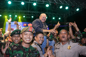 Gaya Gubernur Sumsel Pamit Pada Rakyatnya