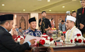 Menpora Jadi Saksi Pernikahan 2 Pendekar Silat