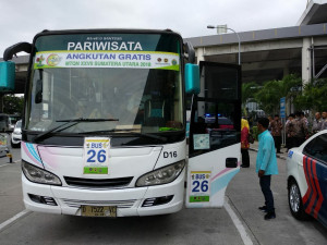 Ditjen Hubdar  Siapkan 66 Bus Khusus Angkutan MTQ - 27 di Medan