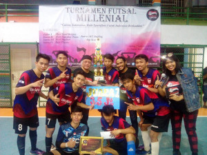 Syakira Futsal Sukses Rajai Turnamen Futsal Milenial