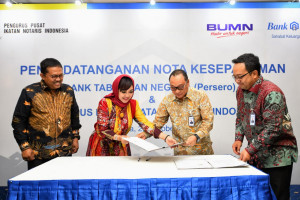 BTN Gandeng  Notaris