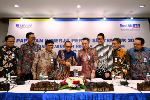 BTN Mencatat NPL  Turun 2,65 Persen Kredit Meningkat  19,28 Persen