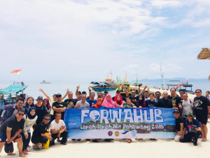 Ditjen Hubdar Gelar Press Tour di Pulau Pahawang