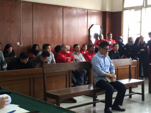 Buntut Penyerobotan Lahan,  UT'45 Pertanyakan  Terdakwa Belum  Ditahan