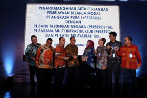 BTN Sepakati Kredit Korporasi ke PT AP I Senilai Rp 2 Triliun