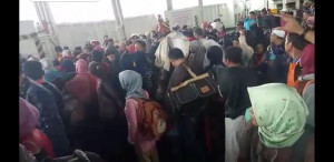 Ditjen Hubla Evakuasi 1.200 Warga di Pulau Sebesi dan Sebuku