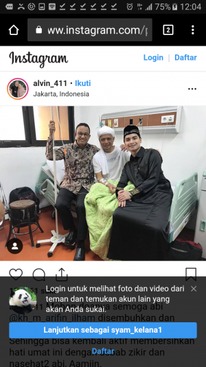 KH Arifin Ilham Meninggal Dunia  HOAX