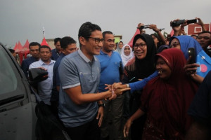 Elektabilitas Pasangan Prabowo-Sandi Mendekati Joko Widodo - Ma'ruf Amin