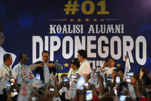 Alumni Diponegoro Dukung Paslon 1
