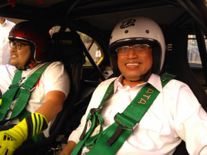 Menhub Pacu Adrenalin Bersama Drifter Nasional