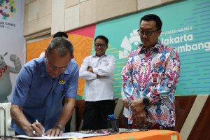 Kemenpora Lakukan MoU Dana Pelatnas SEA Games 2019