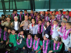 Garuda Muda Meraih  Bonus Rp 2,1 Miliar