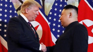 Pertemuan Donald Trump - Kim Jong-un Berlangsung Ceriah