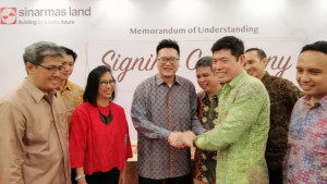 Sinar Mas Land dan Grab Jalin Kerjasama Strategis  Bidang Teknologi