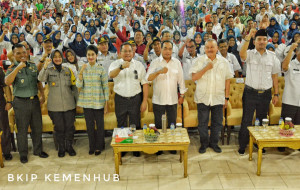 Sosialisasi Keselamatan di Bombaru Dihadiri  Ribuan Peserta