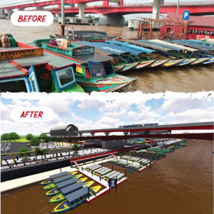 Pilot Project Nasional Angkutan Sungai Musi  Habiskan Rp 13 Miliar