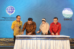 Tingkatkan Keselamatan Ditjen Hubud Gandeng BMKG dan BASARNAS 