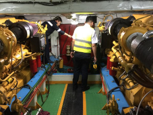Persiapan Mudik Lebaran Tim Uji Petik Kapal  Melakukan Pemeriksaan di  Tual