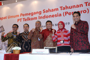 RUPST PT Telkom Tetapkan Ririek Adriyansyah Sebagai Dirut 