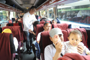 Bank BTN Berangkatkan 2.500 Pemudik 