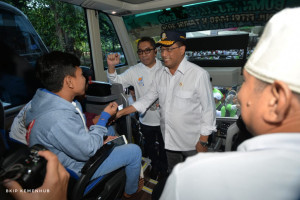 Menhub Apresiasi BUMN Gelar Mudik Gratis