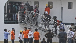 Kapal Laut Menjadi Idola Bagi Ribuan Pemudik Sepeda Motor