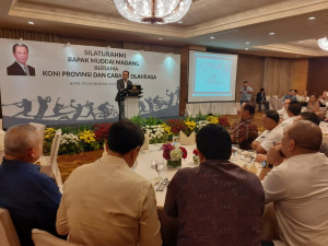 Erick Thohir da  Alex Nurdin Dukung Mudai Madang