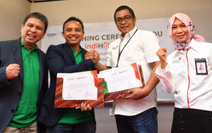 Kerjasama Telkom - Grab