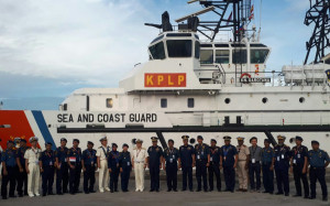 Sea and Coast Guard Indonesia Latihan  Bersama Dengan Tim Jepang dan Philipines