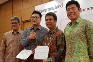 Sinarmas Land Pilih Grab Sebagai Mitra Bisnis Strategis